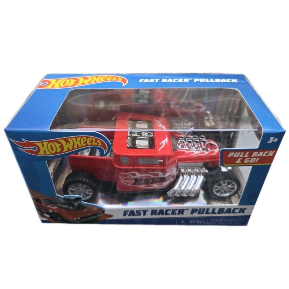 Hot Wheels Fast Racer Pullback - Picture 7 of 8